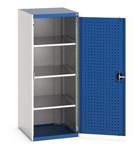 Bott Perfo Door Cupboard 650Wx650Dx1600mmH - 3 Shelves Cupboards with Shelves 35/40019158.11 Bott Perfo Door Cupboard 650Wx650Dx1600mmH 3 Shelves.jpg